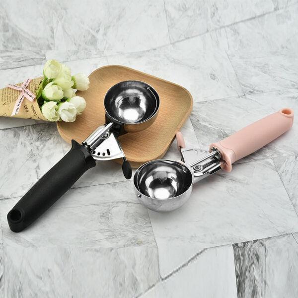 Stainless Steel Ice Cream Spoon Ice Cream Spoon Fruit Scoop Scoop - Image 4