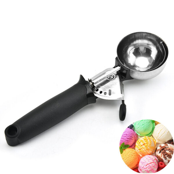 Stainless Steel Ice Cream Spoon Ice Cream Spoon Fruit Scoop Scoop - Image 2