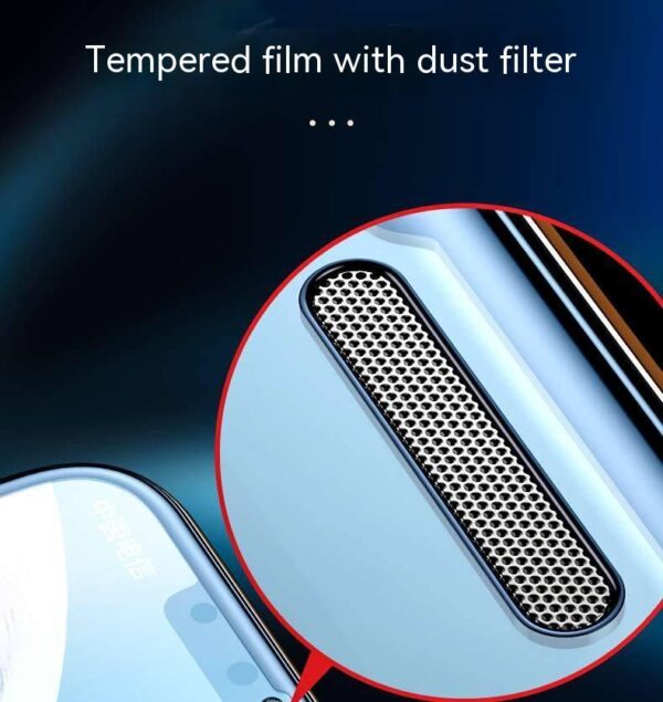 Privacy Tempered Film Dustproof Net Full-cover Screen Protector - Image 7