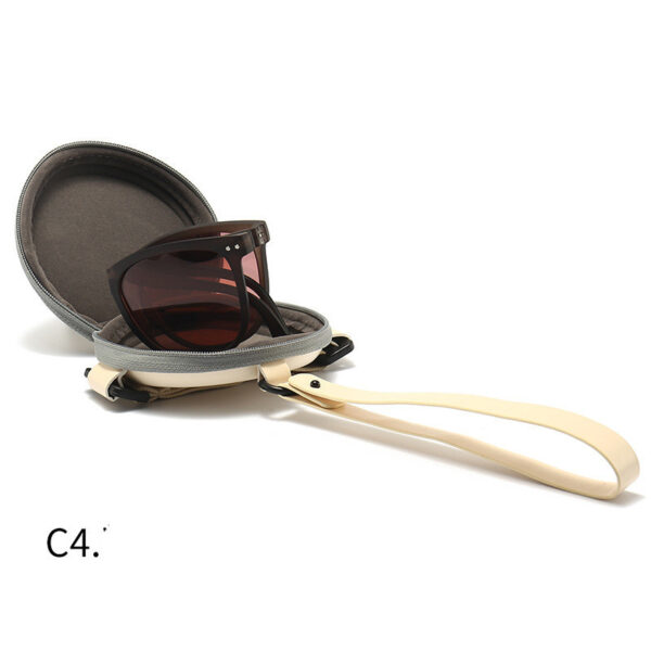 Trendy Foldable Sunglasses For Women TR Polarized Folding Sun Glasses - Image 9