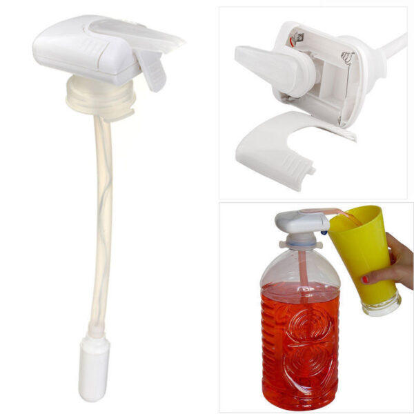 Useful Portable Electric Automatic Water Fountain Milk Drink Beverage Dispenser Spill Proof Magic Tap Kitchen Gadgets - Image 5