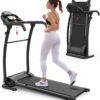 Walking Pad With Handle Bar, Foldable Treadmill 2.5HP Treadmill Under Desk 300 Lbs Capacity 2-in-1 Walking Treadmill Pad With Remote Controller For Home Office - Image 5